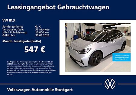 VW ID.3 Volkswagen GTX Navi AHK Kamera