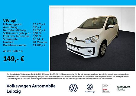 VW Up Volkswagen ! move ! 1.0 *Maps & More Dock*Rear View*PDC