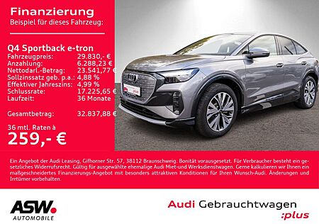 Audi Q4 e-tron Q4 Sportback 35 e-tron NAVI LED HUD RFK SHZ ACC