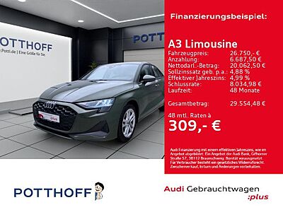Audi A3 Limousine 30 TFSI NAVI+ KAMERA SITZHZG PDC KL