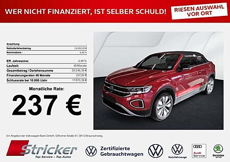 VW T-Roc Volkswagen Cabriolet GOAL 1.0TSI 239,-ohne Anzahlung