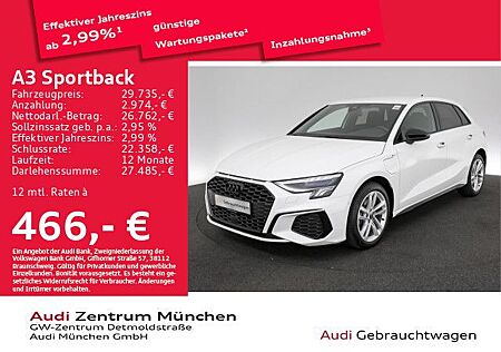 Audi A3 Sportback 40 TFSI e S tronic S line Virtual+/