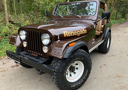 Jeep CJ CJ7 Renegade V8 Quadratrac,orig.21tmls!Historie!