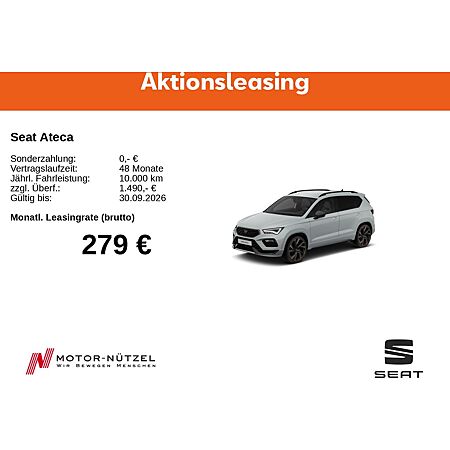 Seat Ateca leasen