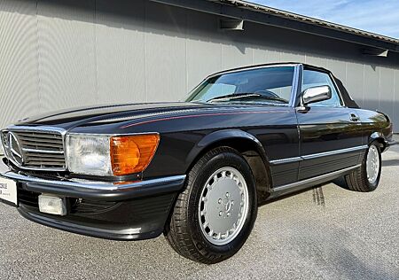 Mercedes-Benz SL 560 blauschwarz/Leder grau nur 49.000km