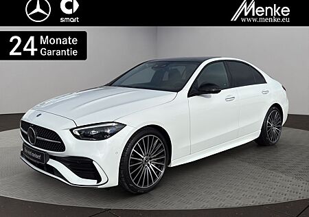 Mercedes-Benz C 300 d AMG+Night+HUD+Pano+DigiL+Memo+Burme+19er