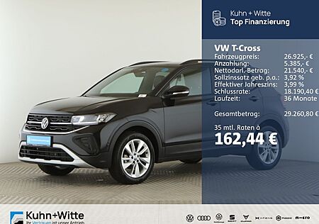 VW T-Cross gebraucht kaufen VW T-Cross Volkswagen 1.0 TSI Goal *AHK*LED*PDC*Navi*AppleCar*