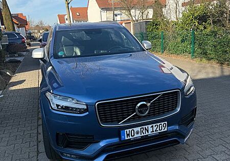 Volvo XC 90 XC90 D5 AWD Geartronic R-Design Bursting Blue