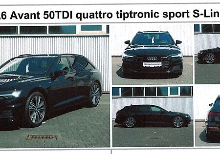Audi A6 50 TDI quattro S line Avant Mythosschwarz