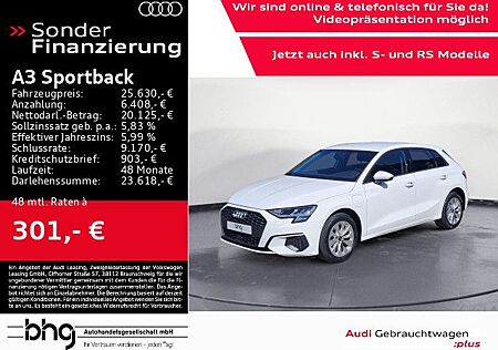 Audi A3 Sportback 40 TFSI e S tronic Sitzheizung