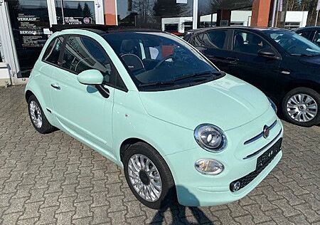 Fiat 500C Hybrid Latemente grün