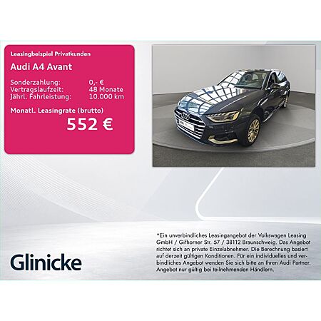 Audi A4 leasen