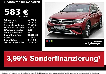 VW Tiguan Allspace Volkswagen Elegance TDI 4x4 AHK+20`+IQ-LIGH