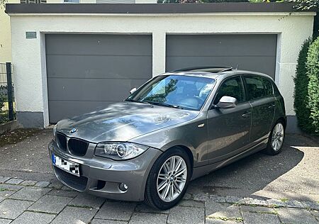 BMW 120d M-Paket PDC Navi AHK 8-F Bereift Euro 5 Trg