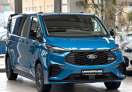 Ford Transit Custom eTransit Custom MS-RT 64kWh Doka Mixto lang VOLL