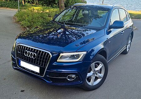 Audi Q5 2.0TDI QUATT S-LINE+AUTOM+NAV+KEYL+AHK+SH+