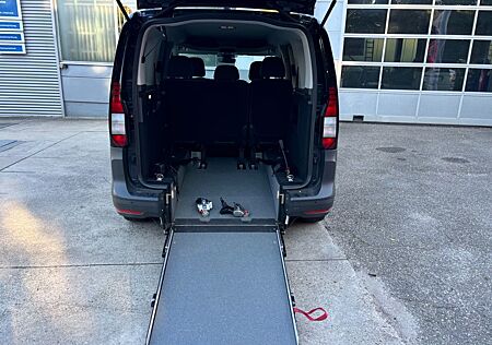 VW Caddy Volkswagen -Wenderampe-SHZ-Navi-Temp.