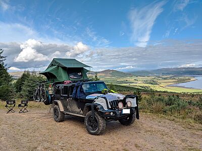 Jeep Wrangler Unlimited Fernreise Offroad