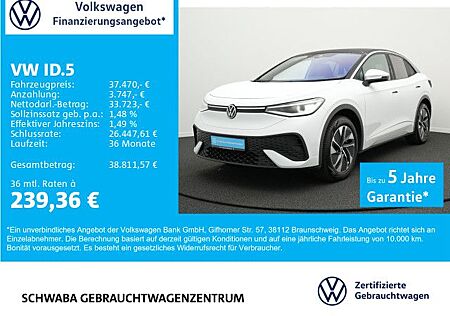VW ID.5 Volkswagen Pro *Wärmep.*IQ.LIGHT*NAV*ACC*LANE*19"*