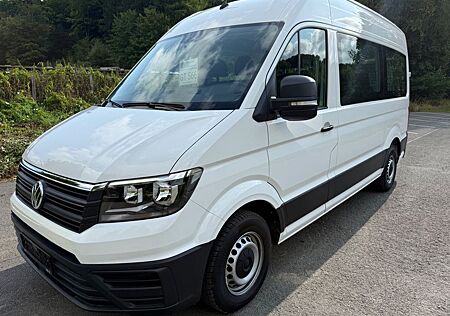VW Crafter Volkswagen 9 Sitzer Rollstuhlrampe Kamera Klima
