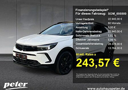 Opel Grandland X Grandland 1.2 Turbo GS Line Klimaautomatik Alcan