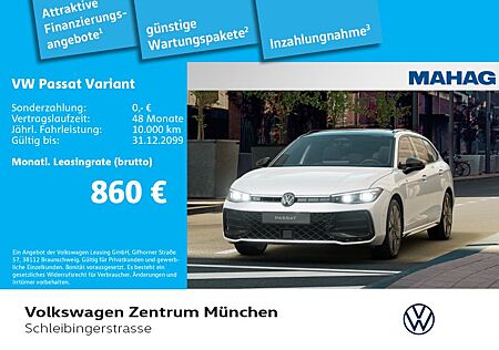 VW Passat Variant Volkswagen 2.0 TDI 4Mot R-Line AHK Pano IQLi