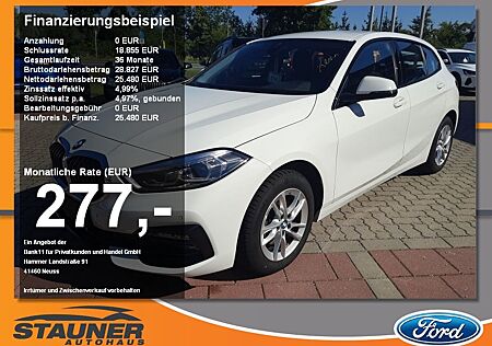 BMW 118i Sport Line Leder/Stoff Navi PDC LED SHZ