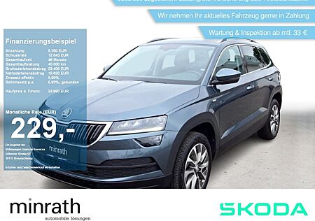 Skoda Karoq CLEVER 1.5 TSI DSG LED+NAVI+CarPlay+SHZ+RF