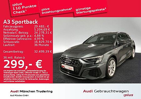 Audi A3 Sportback 45 TFSI e S line Pano LED