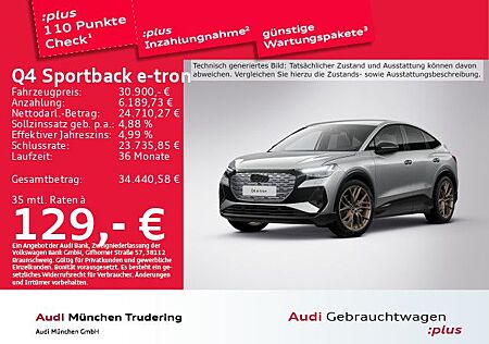 Audi Q4 e-tron Q4 Sportback e-tron 35 125 kW