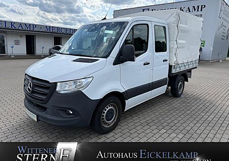 Mercedes-Benz Sprinter 215/315 9G Doka Pritsche Plane AK 3,45T
