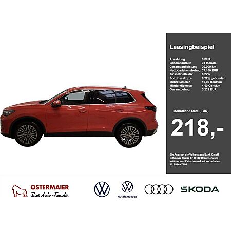 VW Tiguan leasen