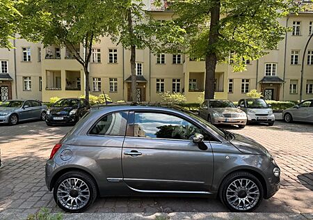 Fiat 500 1.2 8V Lounge | EZ 08/2017 | Pompei Grau