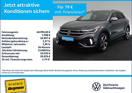 VW T-Roc Volkswagen R 2.0 l TSI 4MOTION AHK MATRIX-LED PANO