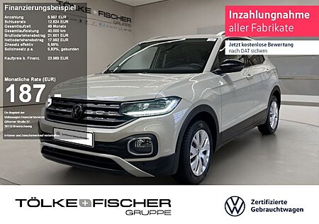VW T-Cross Volkswagen 1.0 TSI Style Virtual ACC DynLicht SHZ