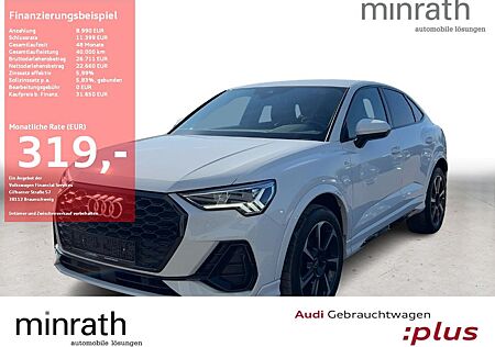 Audi Q3 Sportback 35 TFSI S-Line BLACK B&O LM19 DAB