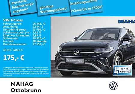 VW T-Cross Volkswagen 1.5 TSI STYLE NaviPro IQ.LIGHT Kamera DS