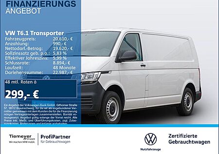 VW T6 Transporter Volkswagen T6.1 Kasten LR LANG REGALAUSBAU AHK NAVI KAMERA