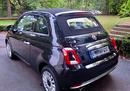 Fiat 500C Cabrio - Dualogic Automatik - all black
