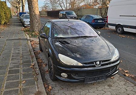 Peugeot 206 CC Sport 110 Nacht Schwarz Sport
