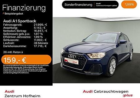 Audi A1 Sportback 30 TFSI Advanced*Virtual*Smartphone