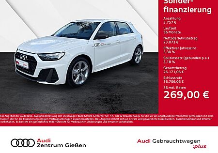 Audi A1 Sportback 25 TFSI S-tronic S line LED MMI Nav