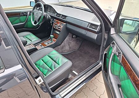 Mercedes-Benz E 500 Limited with Black/Green interior. One of 95