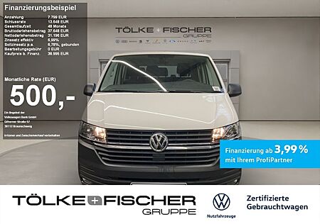 VW T6 Volkswagen .1 DoKa Pritsche 2.0 TDI LR AHK Klima SHZ 2,8t