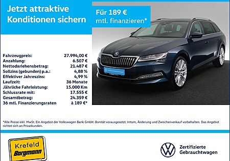 Skoda Superb Combi Style AHK 360° LED STANDHZ ACC SHZ