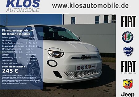 Fiat 500E ICON 42kWh PARK KOMFORTPAK NAVI ALU KLIMAAU