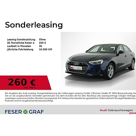 Audi A4 leasen