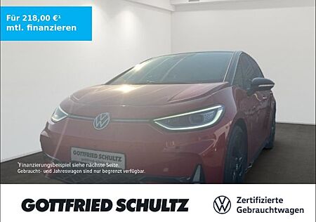 VW ID.3 Volkswagen GTX 210 kW CAM PANO IQ.DRIVE KEYLESS NAVI
