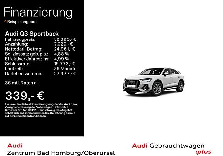Audi Q3 Sportback 35 TDI S line*LED*Alu*PDC*Virtual C