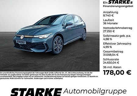 VW Golf Volkswagen 8 1.5 eTSI DSG R-Line HeadUp AHK Navi LED